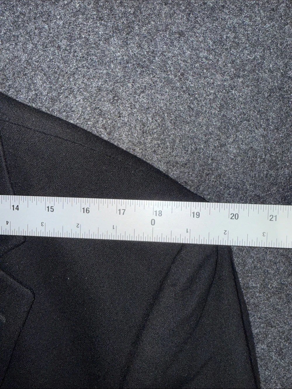 Jos. A. Bank 100% Cashmere Black Two-Button Men's Sport Coat 46XL
